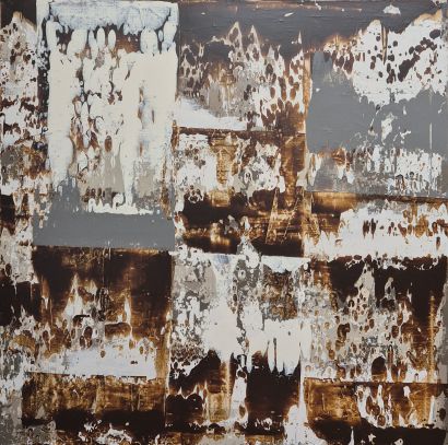 After the Weight - a Paint Artowrk by Vesna Duval