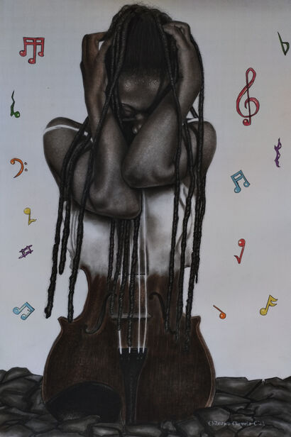 Lost in the rhythm  - a Paint Artowrk by Chi\'s Art