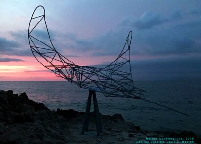 Marine Constelations - a Sculpture & Installation Artowrk by Brashka