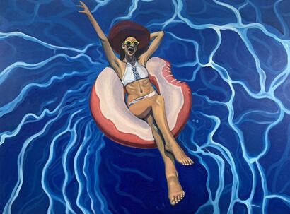 Summer Splash - a Paint Artowrk by sarid soto