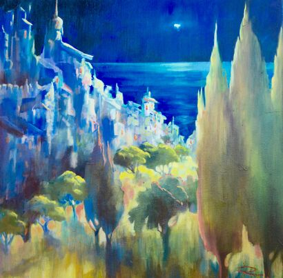 moonlight - a Paint Artowrk by Irina Rickas