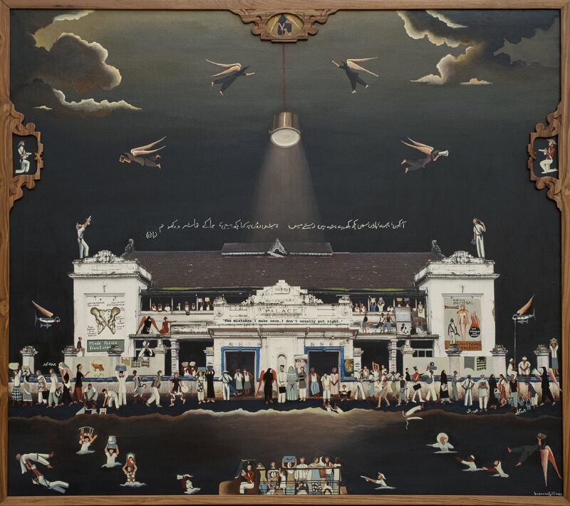 Hostile Witness: Palace Talkies - a Paint by Baaraan Ijlal
