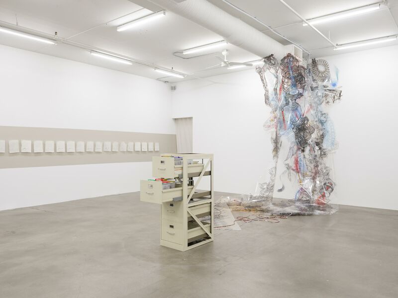 IS IT MEANT TO BE READ - a Sculpture & Installation by Aileen Bahmanipour