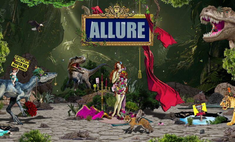 Allure - a Digital Graphics and Cartoon by GERARDO BROGNA