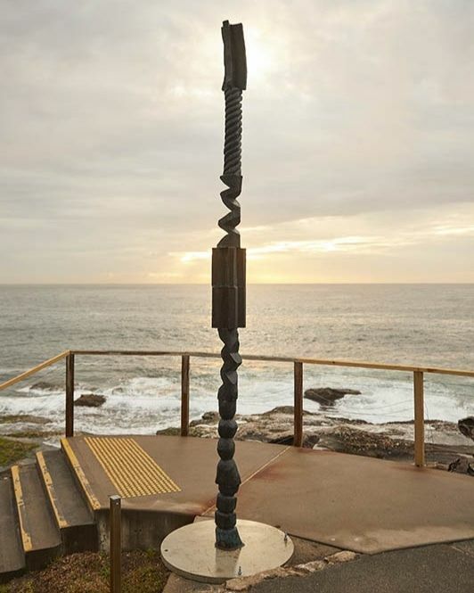 THE DOUBTING COLUMN - a Sculpture & Installation by Isabel Lleo 
