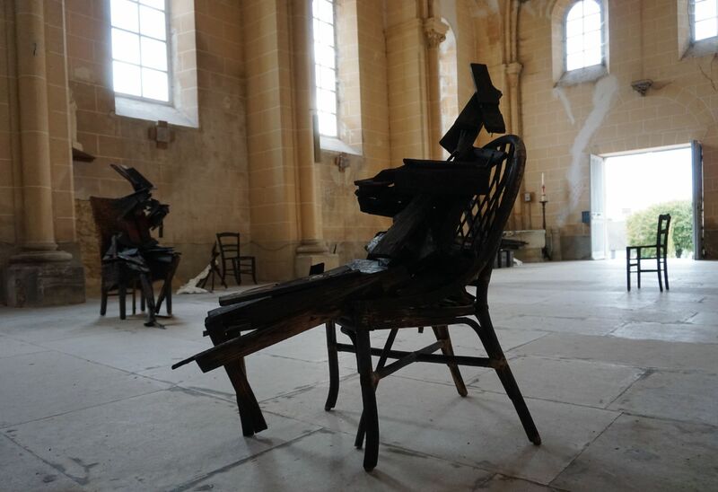 ECOLOGY BODY 3 - a Sculpture & Installation by ANNE BENRAIS