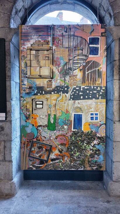 Backstreets - a Paint Artowrk by Aisling  Slattery Fanning 