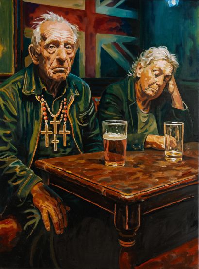 Mr.& Mrs.Brown - a Paintings Artwork by Andrea Colturi