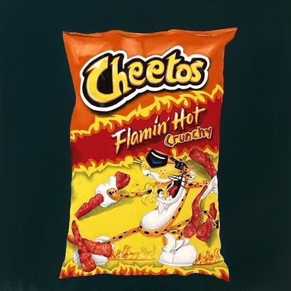 cheetos - a Paint Artowrk by Jannica Åkesson