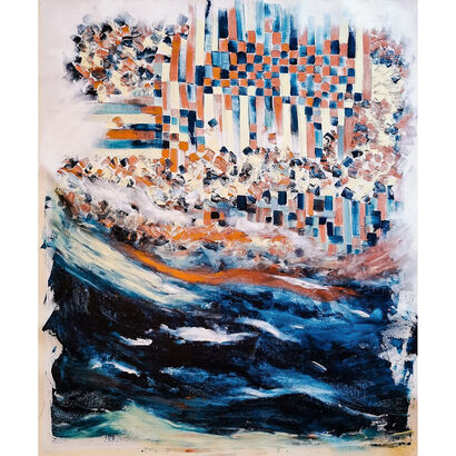 la scomposizione del mare  - a Paint Artowrk by anna