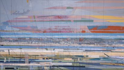 Horizon of Urban Force - a Paintings Artwork by Vahagn Bagoyan