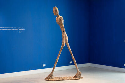 WALKING MAN ( after Alberto Giacometti, Walking Man I) - a Sculpture & Installation Artowrk by Tatiana Zaytseva