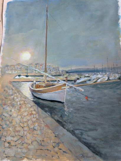 VELA LATINA - a Paint Artowrk by pier vanni murineddu