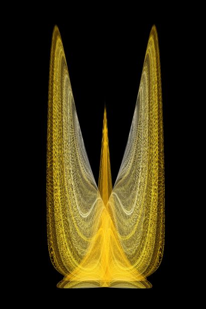 Golden Threshold - a Digital Art Artwork by EllaMarc LAB
