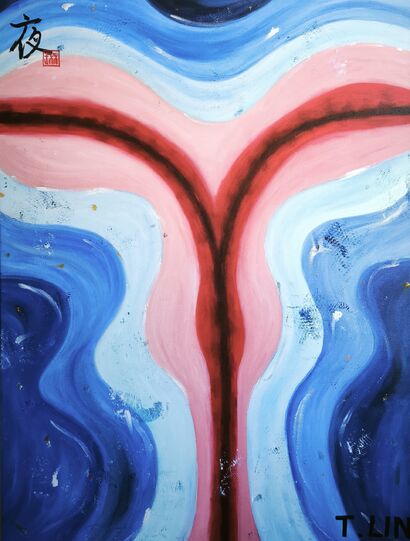 Night - a Paint Artwork by Lin Tu