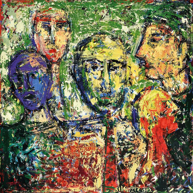 A Portrait of Five - a Paint by Džemail Silajdžić