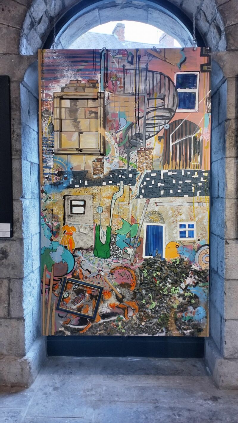 Backstreets - a Paint by Aisling  Slattery Fanning 
