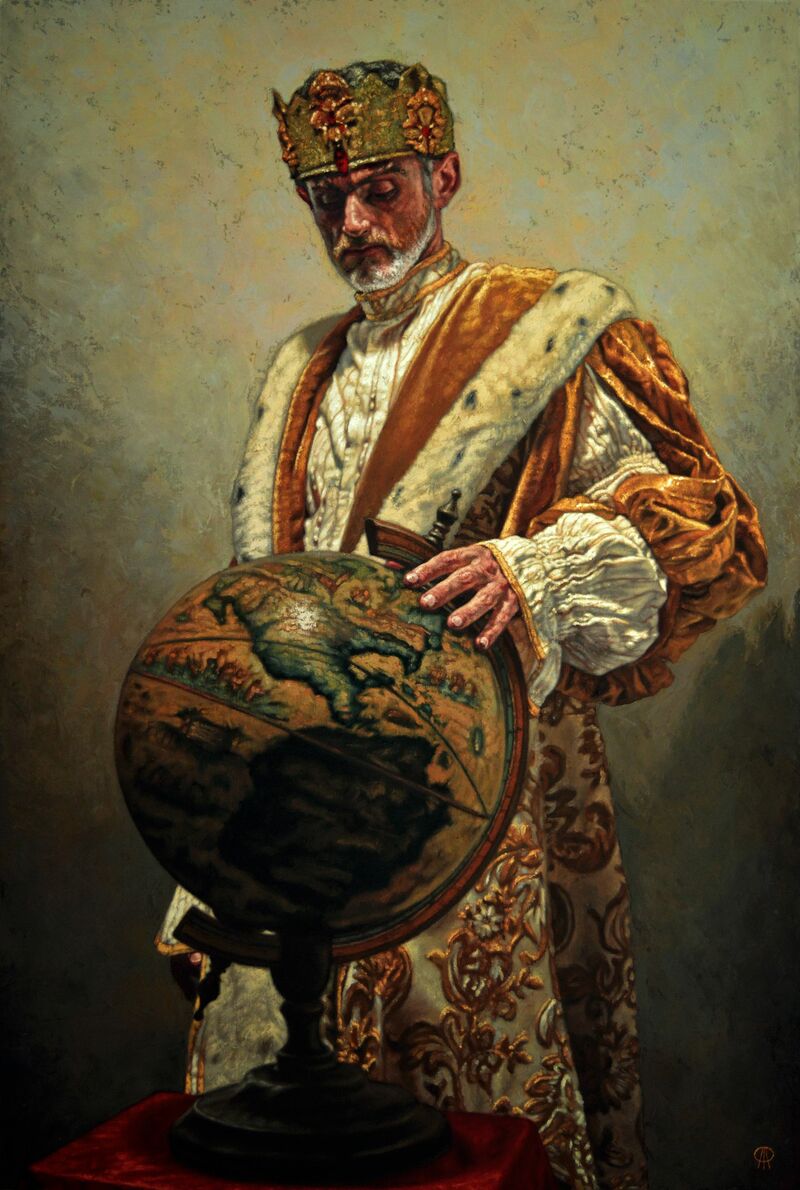 The Globe - a Paint by Carlo Alberto Palumbo