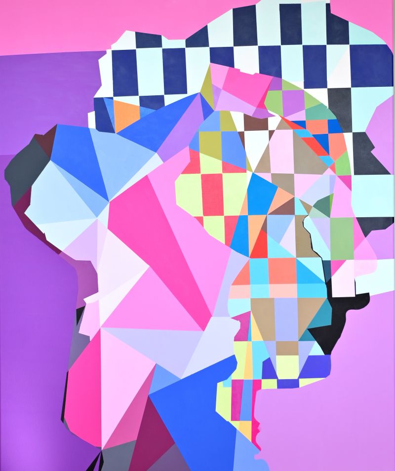 Battista Sforza — Icona digitalizzata - a Paintings by Giuseppina  Bacci