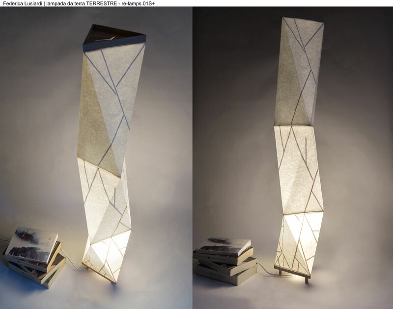 Terrestre Re-lamps 01S+ - a Art Design by Federica Lusiardi