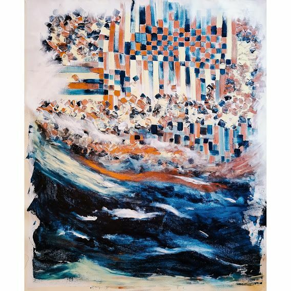 la scomposizione del mare  - a Paint by anna