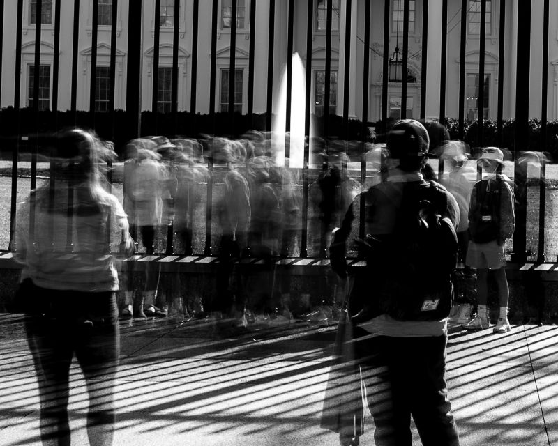 At the White House - a Photographic Art by H-Ray Heine