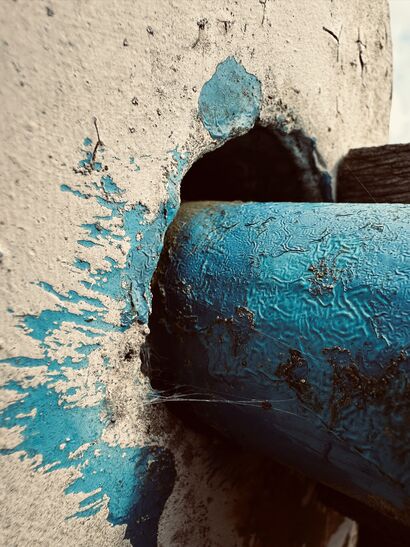 Dirty Blue - a Photographic Art Artowrk by Victoria Handley 