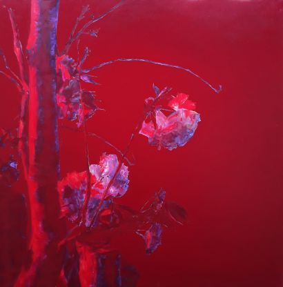 The red - A Paint Artwork by Dasa Krcmarikova