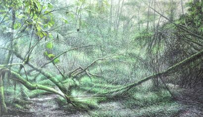 Dentro la selva - A Paint Artwork by Mirko Mantovan