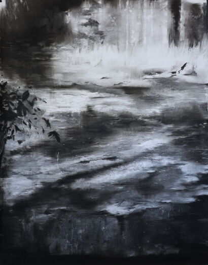 Dans une autre Nuit - a Paint Artowrk by Ingrid Louis