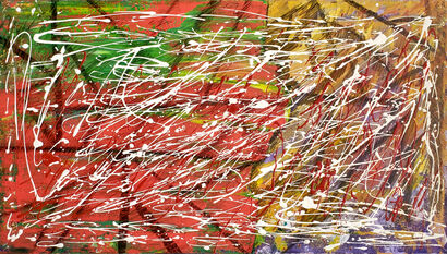 Marshmallow - a Paint Artowrk by Clairé Hills