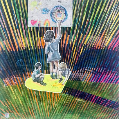 Don’t worry  - a Paint Artowrk by Groh Sabrina Vivian