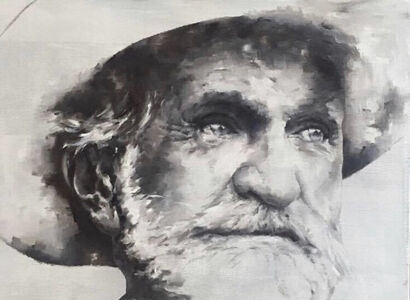 Giuseppe Verdi  - a Paint Artowrk by cristina davoli