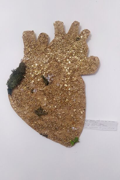 Rooted Heart - a Art Design Artowrk by Anna Olachova
