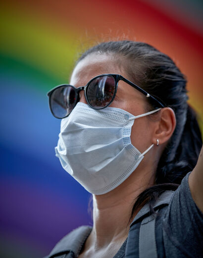 23. Masked NYC – Witness to Our Time: Equality - a Photographic Art Artowrk by Andrew Joshua Parrillo