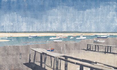 Cap Ferret - A Paint Artwork by Taidg O