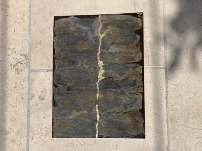 Saurez vous un m’accorder votre pardon - a Paint Artowrk by André Naline Prat