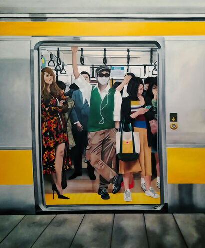 Underground - a Paint Artowrk by Pasquale Pacelli
