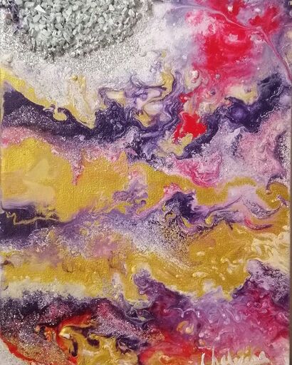 Nebula - a Paint Artowrk by Chelvina Sunglee