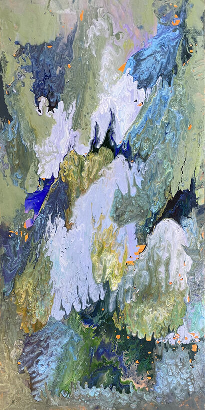 Mount-Needle - A Paint Artwork by Jiacheng Wang