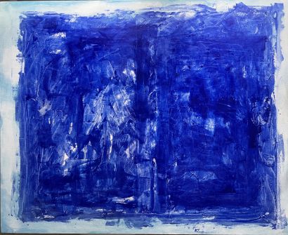 Blue 1 - a Paintings Artwork by Fernando Cepeda