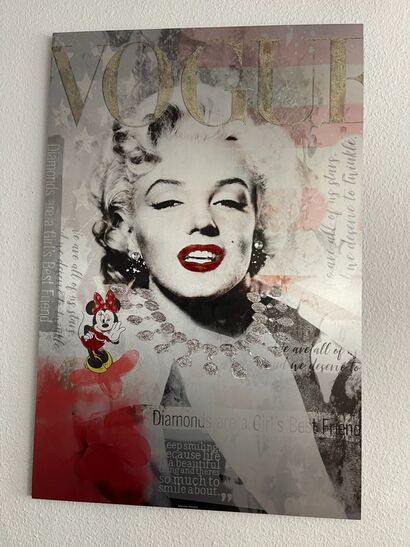 Marilyn  - A Digital Art Artwork by Tanja Baier