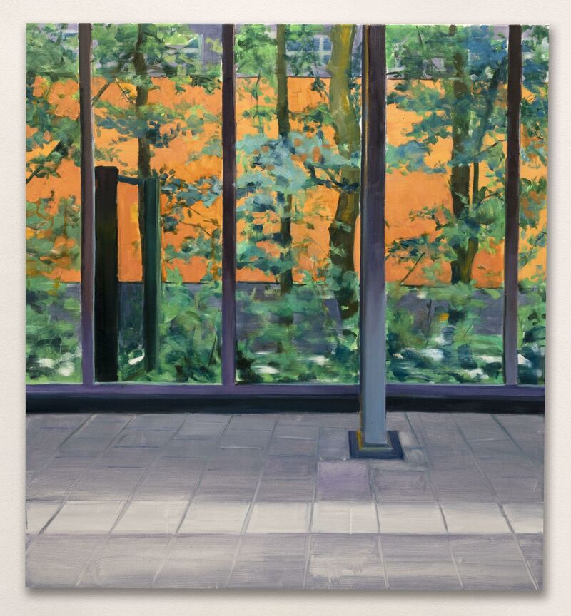 the shape of unseen - a Paintings by Tian Teng