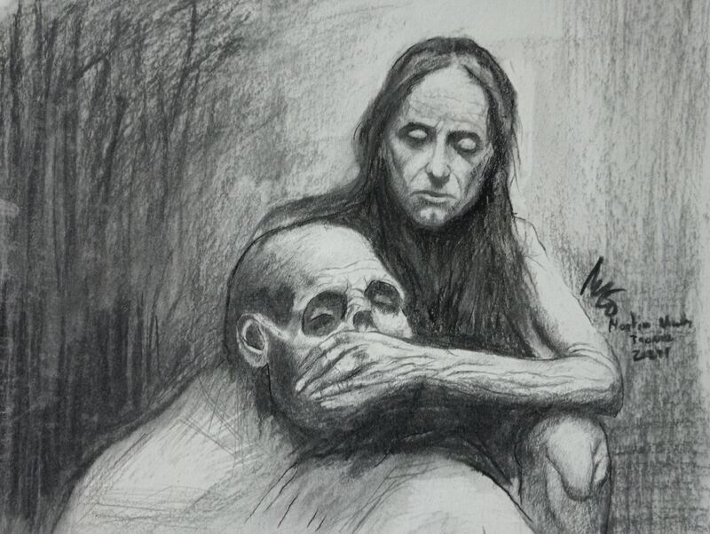 L'incoscio - a Paintings by Martin Nicolas Travieso