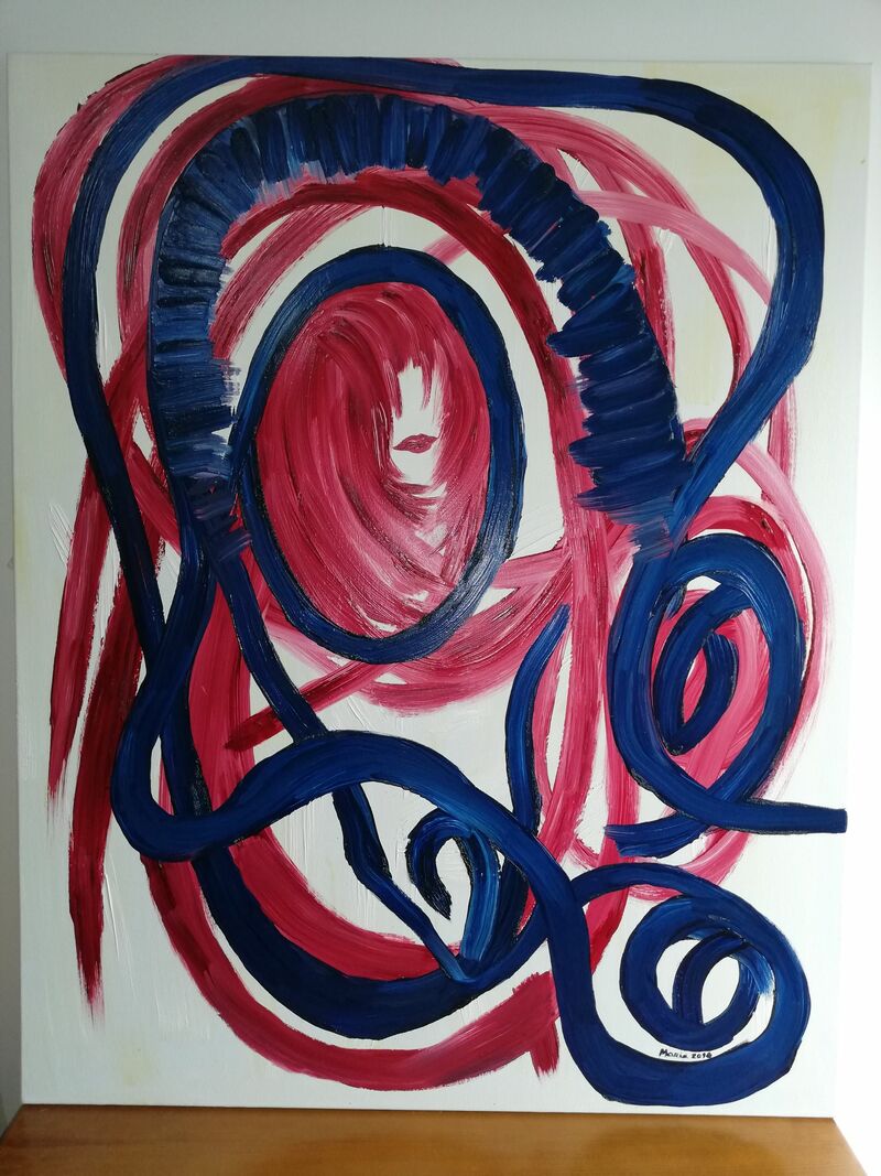 Os enleios da Esperança - a Paintings by Maria
