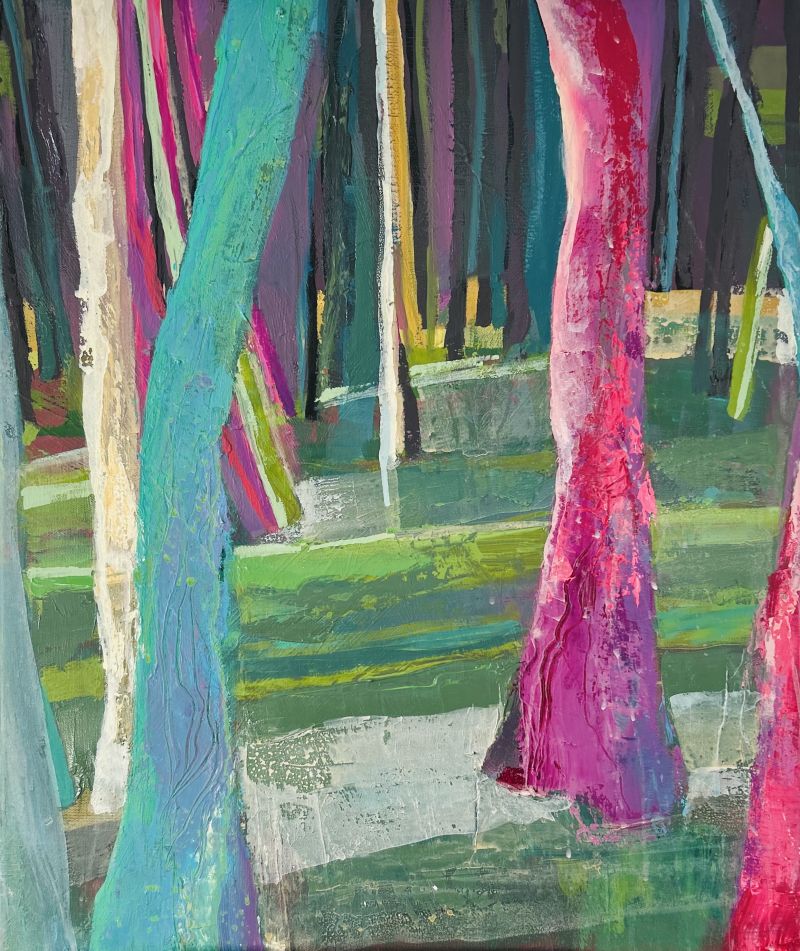 waldliebe - a Paintings by Angelika Ratswohl