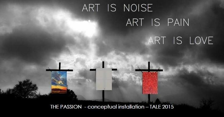  THE PASSION  - a Sculpture & Installation by TALE