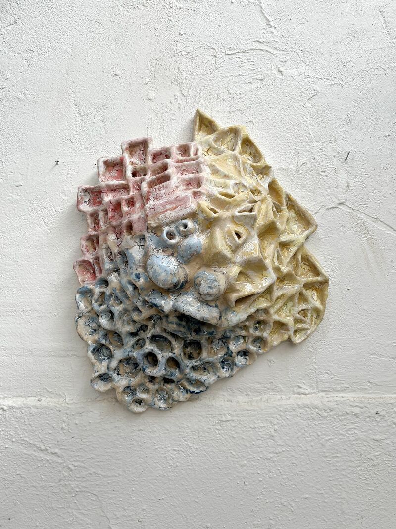 convex forms in colors - a Sculpture & Installation by Rebecca Bujnowski