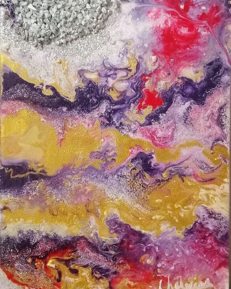 Nebula - a Paint by Chelvina Sunglee