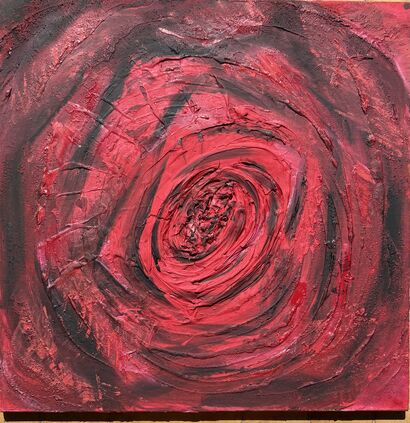 La rose - a Paint Artowrk by Christie 
